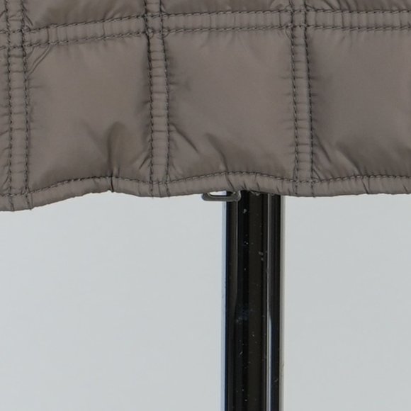 Abercrombie & Fitch Puffer Coat In Taupe Size S - Picture 5 of 14